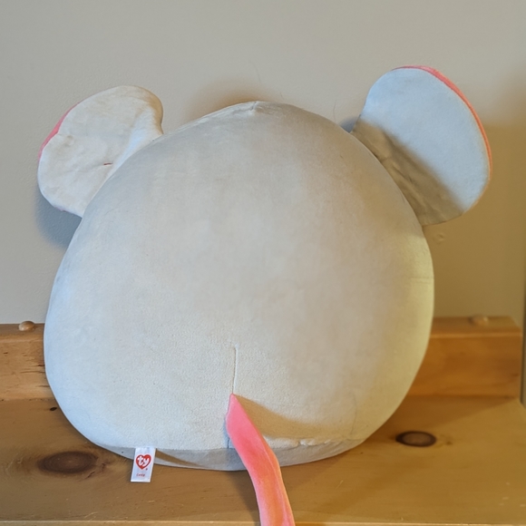 Catnip the Mouse 14" Squish-A-Boos - Picture 3 of 3